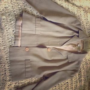 Tan blazer